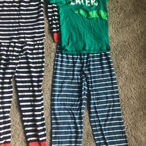 2 pajama sets Mini Boden /Carter’s